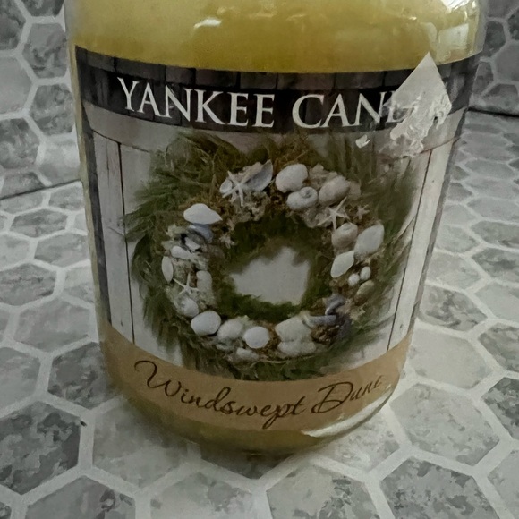 Yankee Candle Windswept Dune large candle retired rare new - Picture 2 of 3